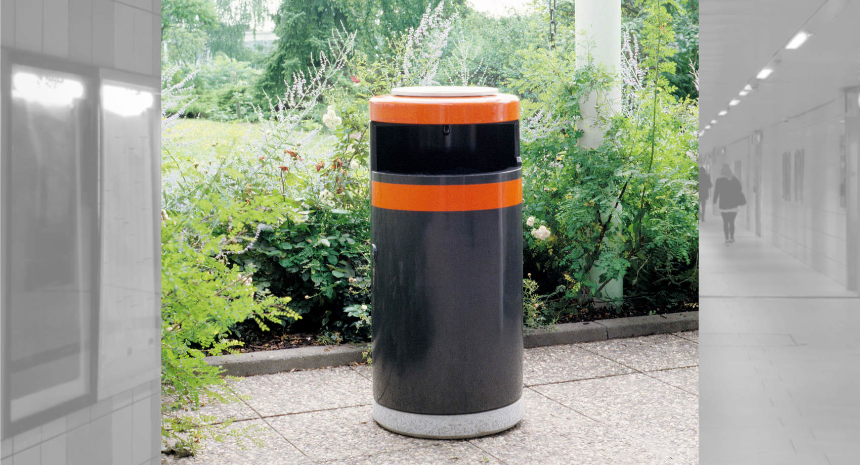 Abfallbehälter RONDO 130 Abfallbehälter - RONDO 130