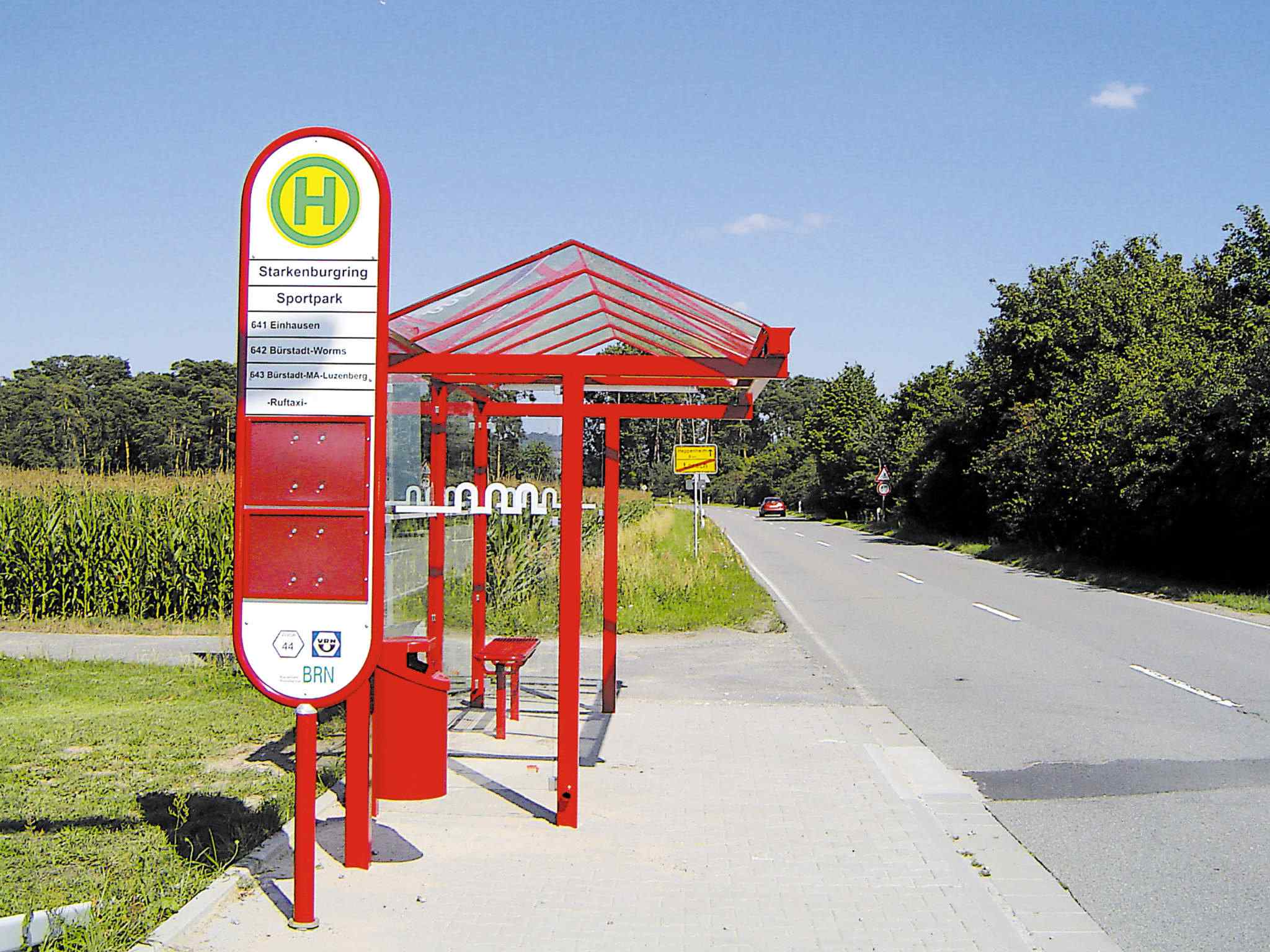 Fahrgastunterstände & Wartehallen - TG/FG