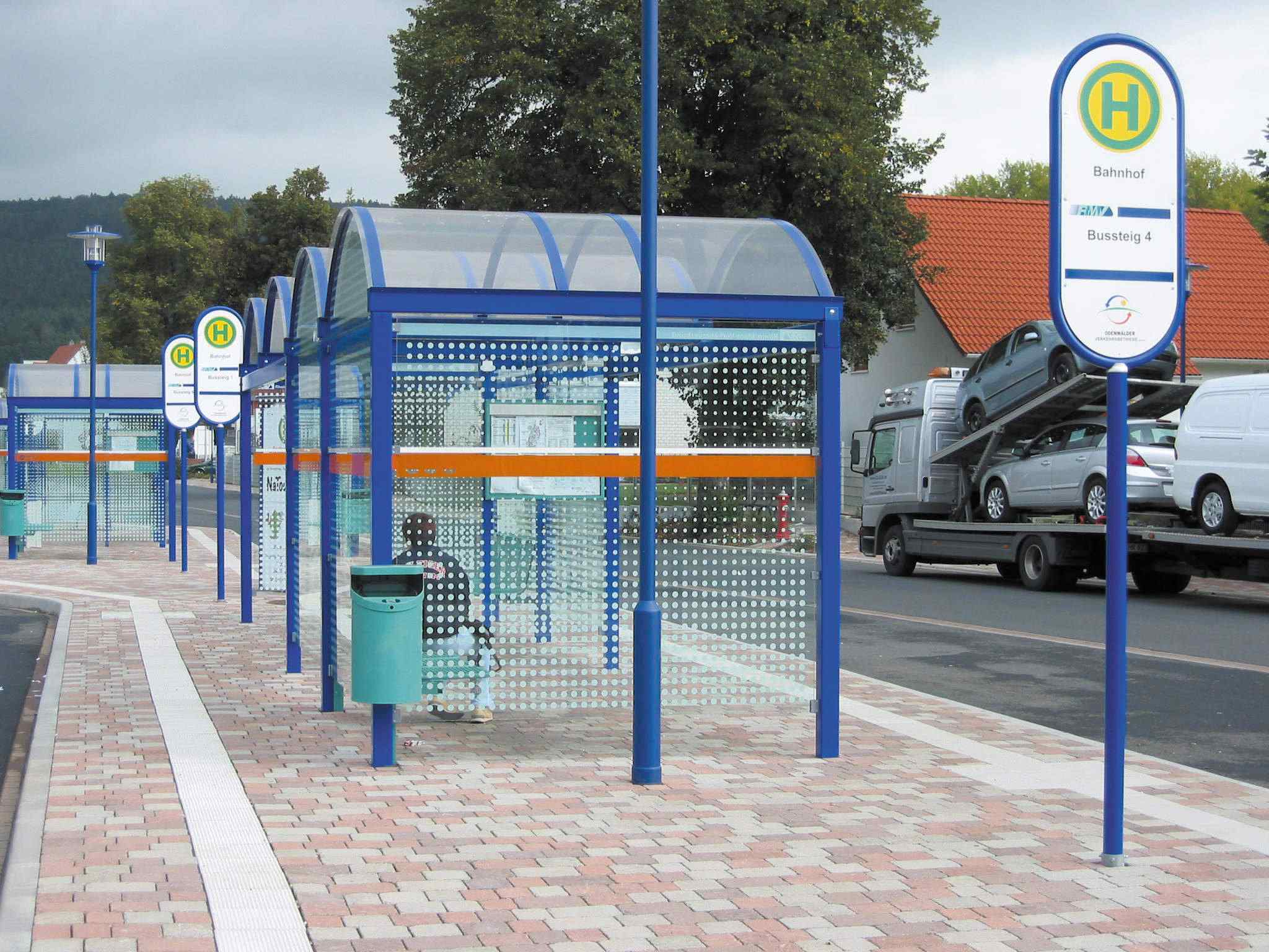 Fahrgastunterstände & Wartehallen - TG/FG