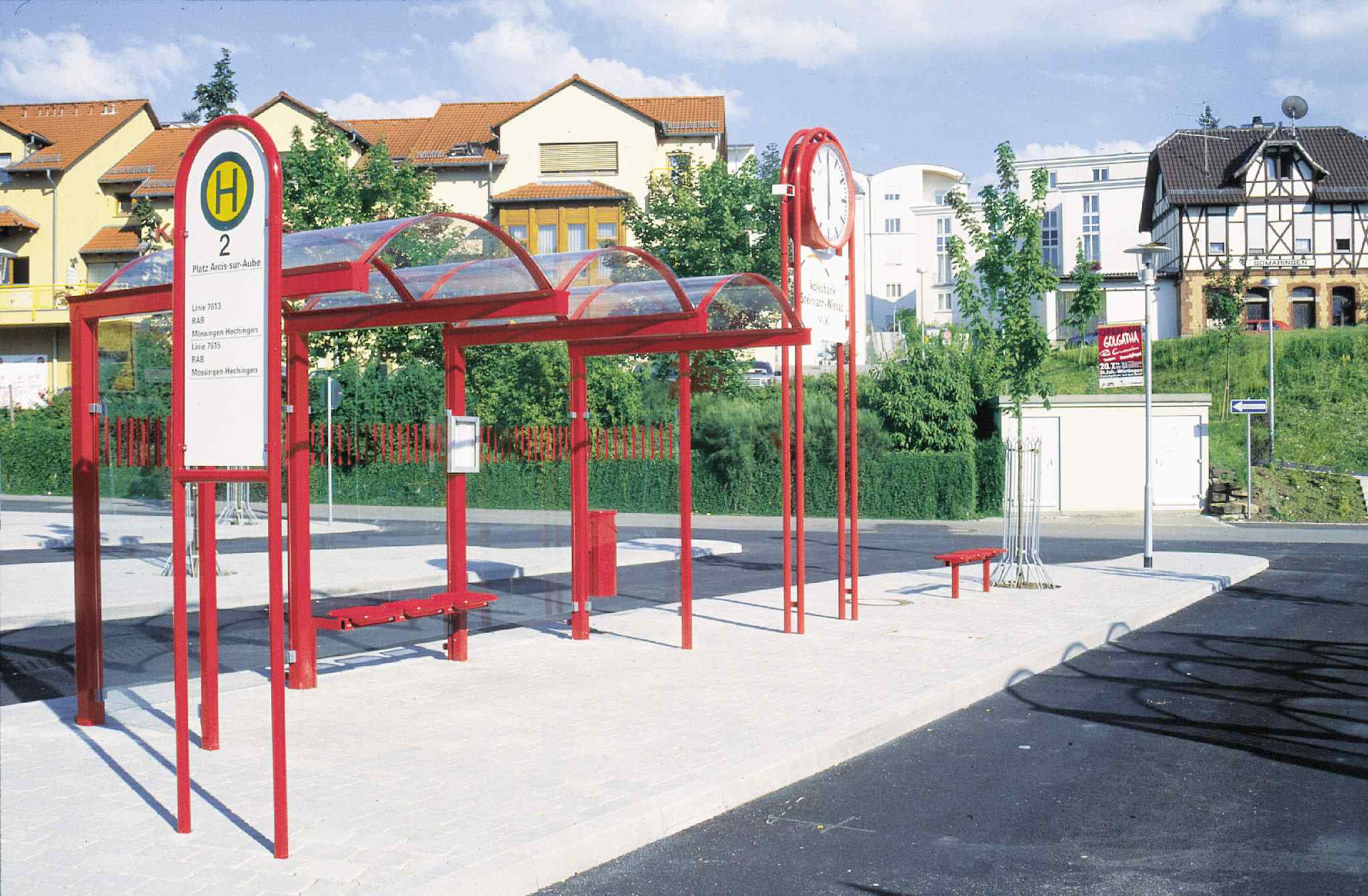 Fahrgastunterstände & Wartehallen - TG/FG