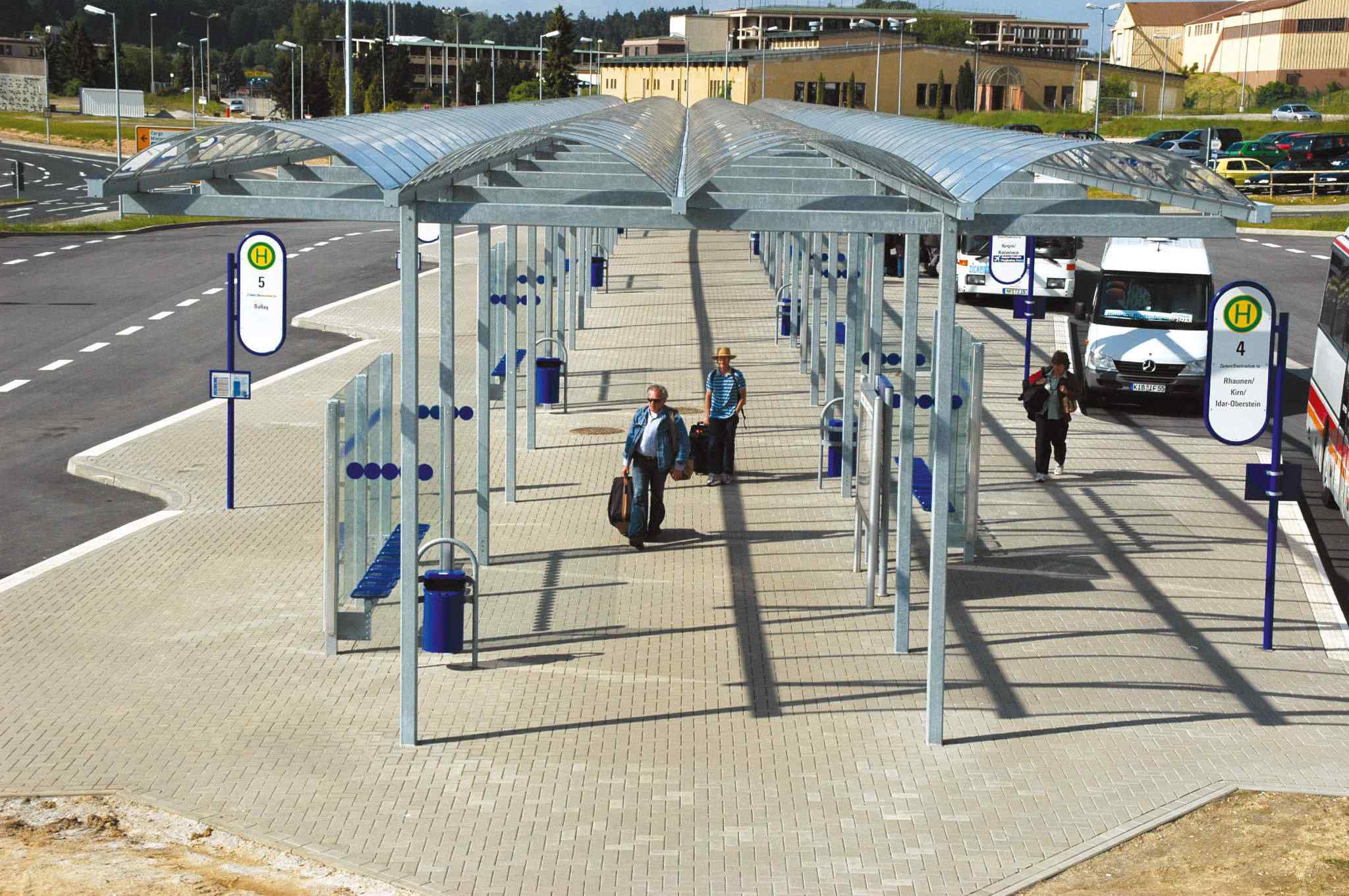 Fahrgastunterstände & Wartehallen - TG/FG