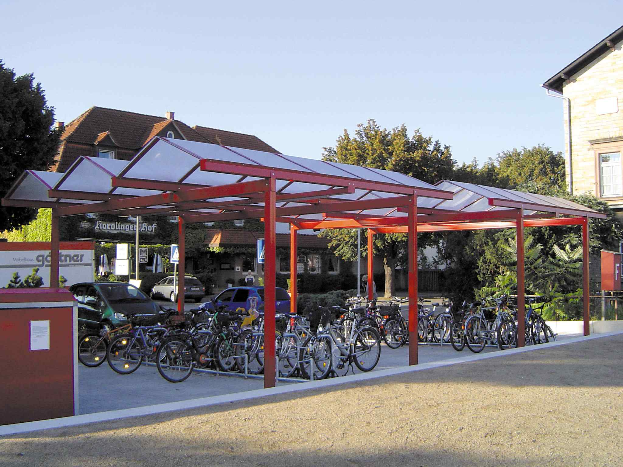 Fahrradüberdachungen - TG/FG