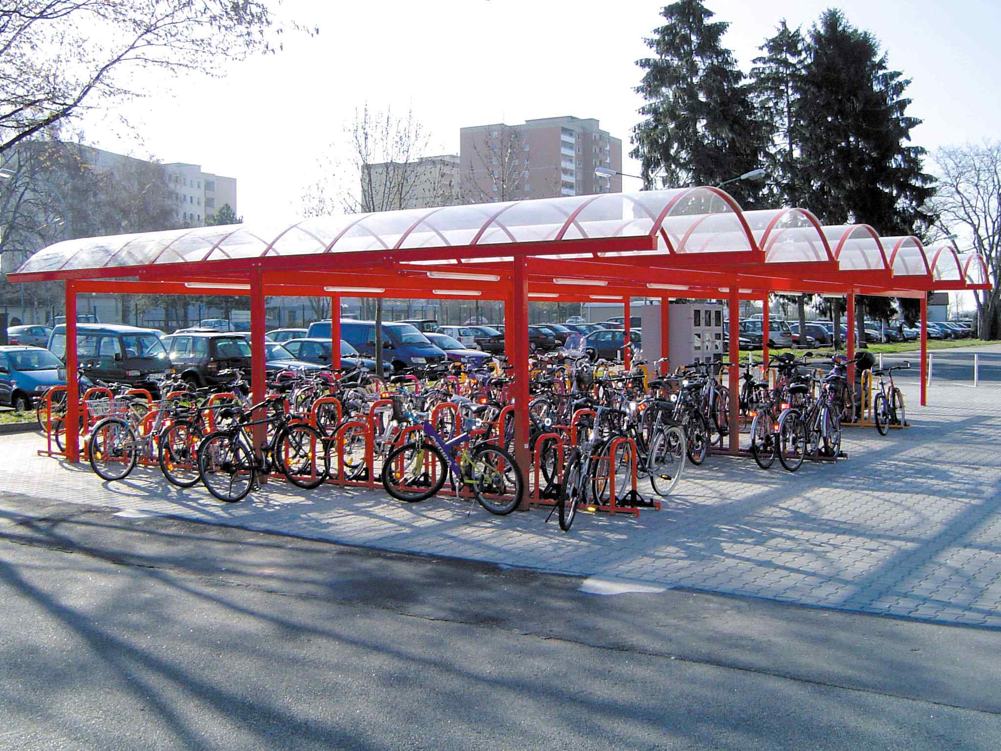 Fahrradüberdachungen - TG/FG