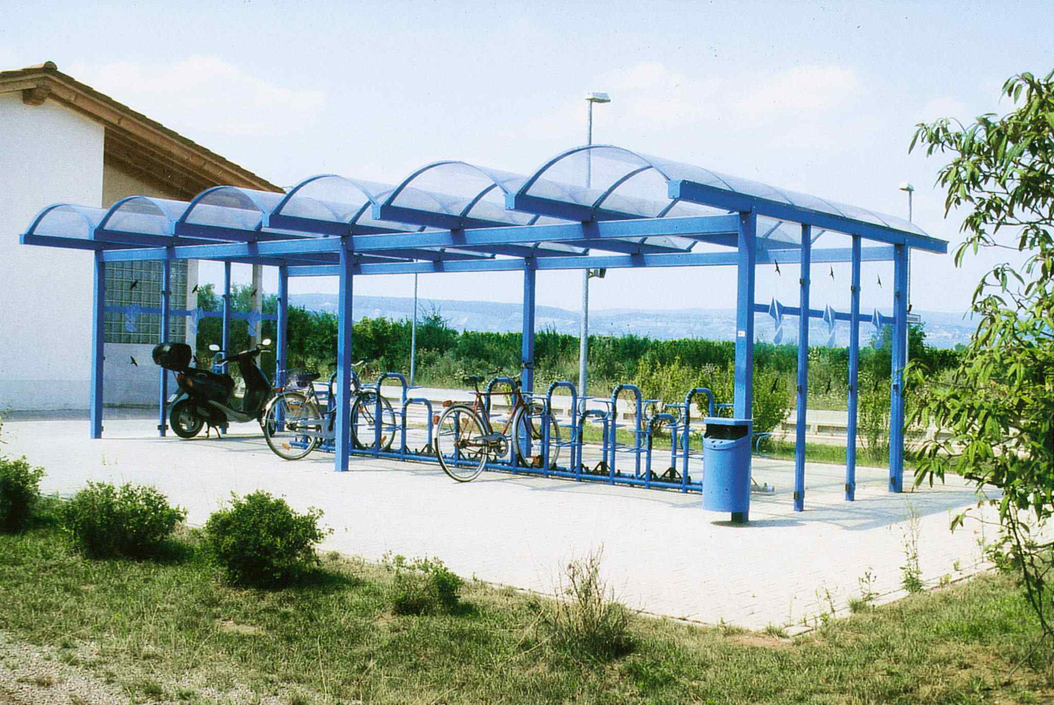 Fahrradüberdachungen - TG/FG