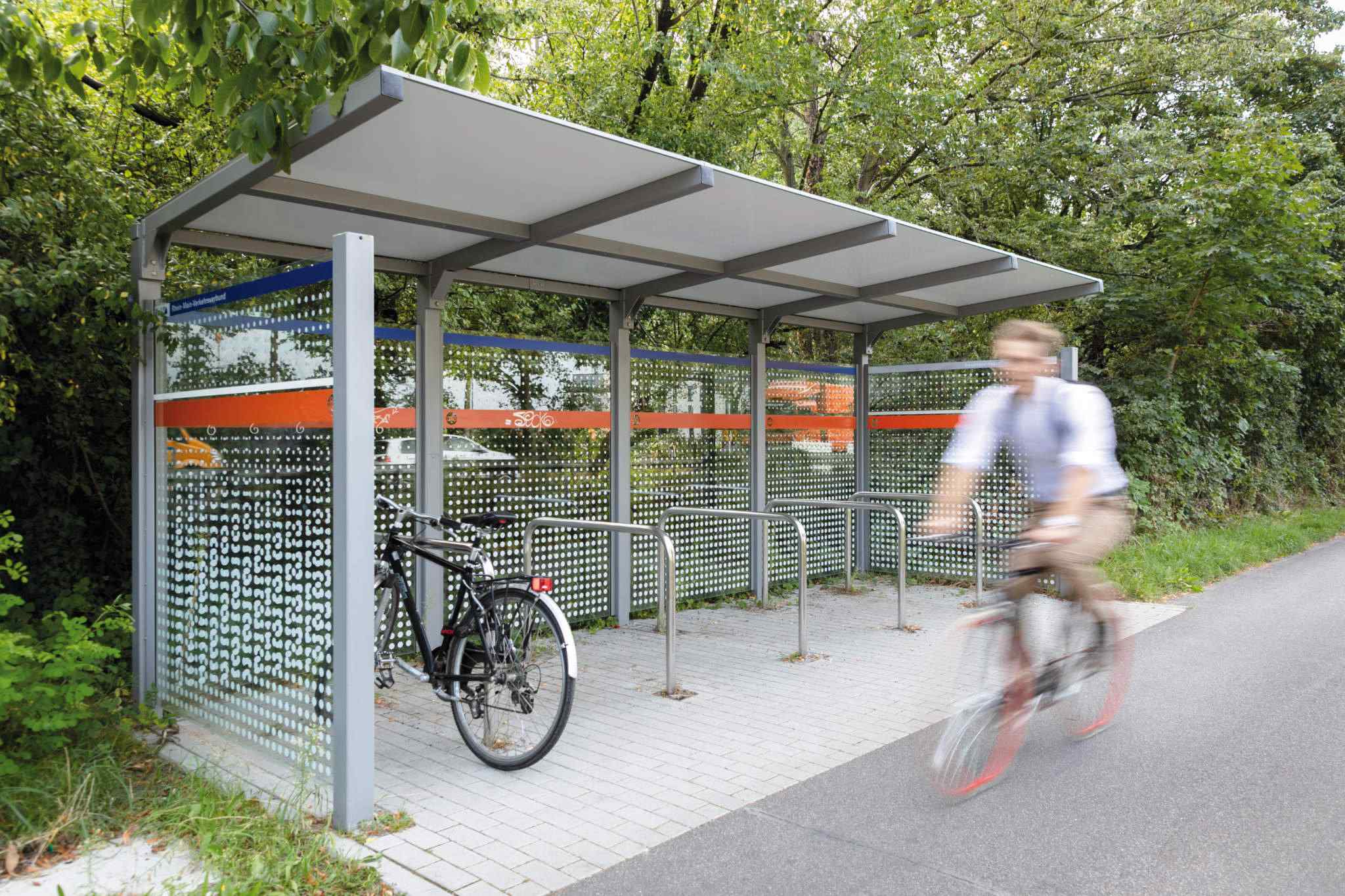 Fahrradüberdachungen - TRAMSTOP