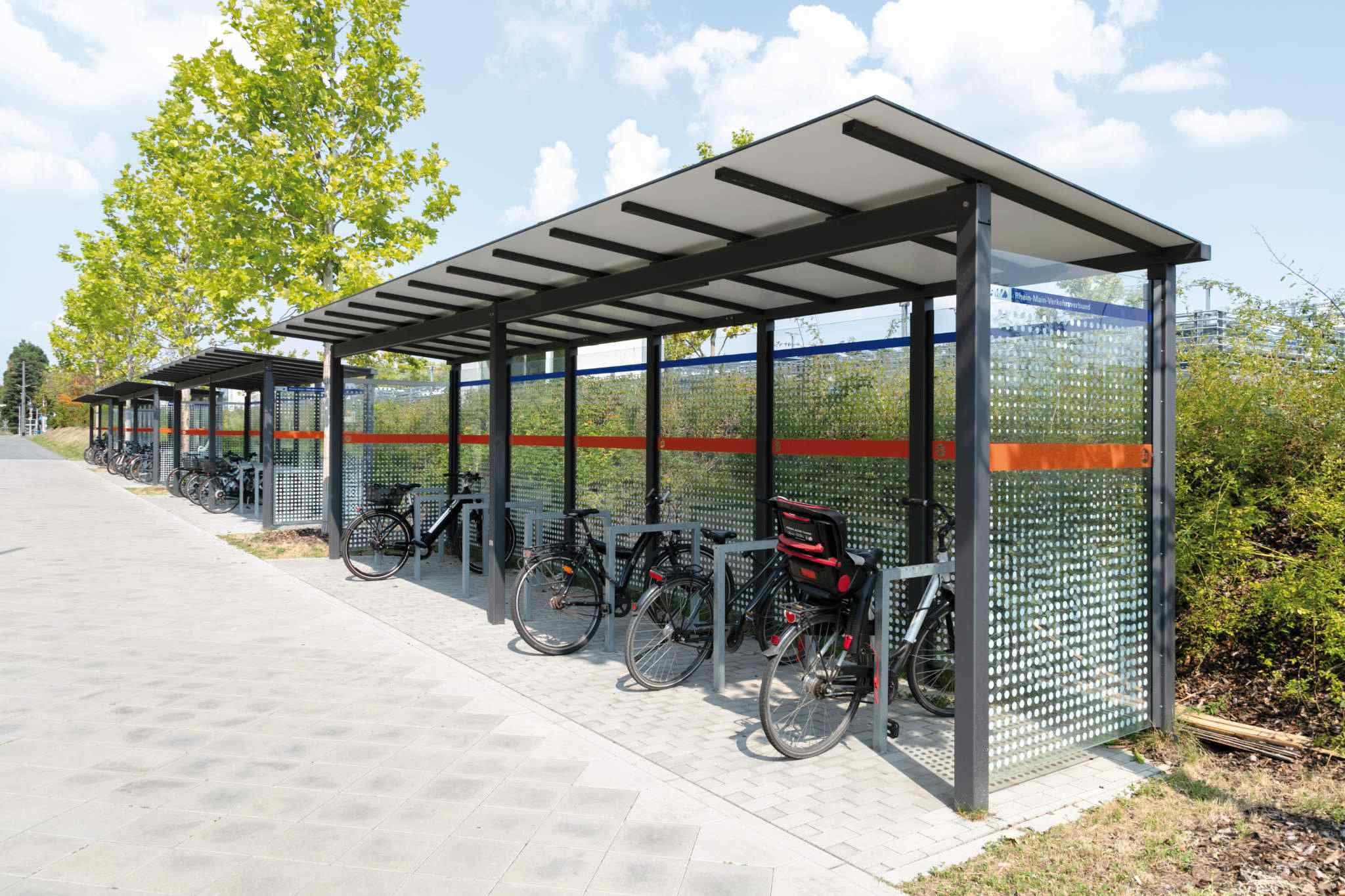 Fahrradüberdachungen - TRAMSTOP