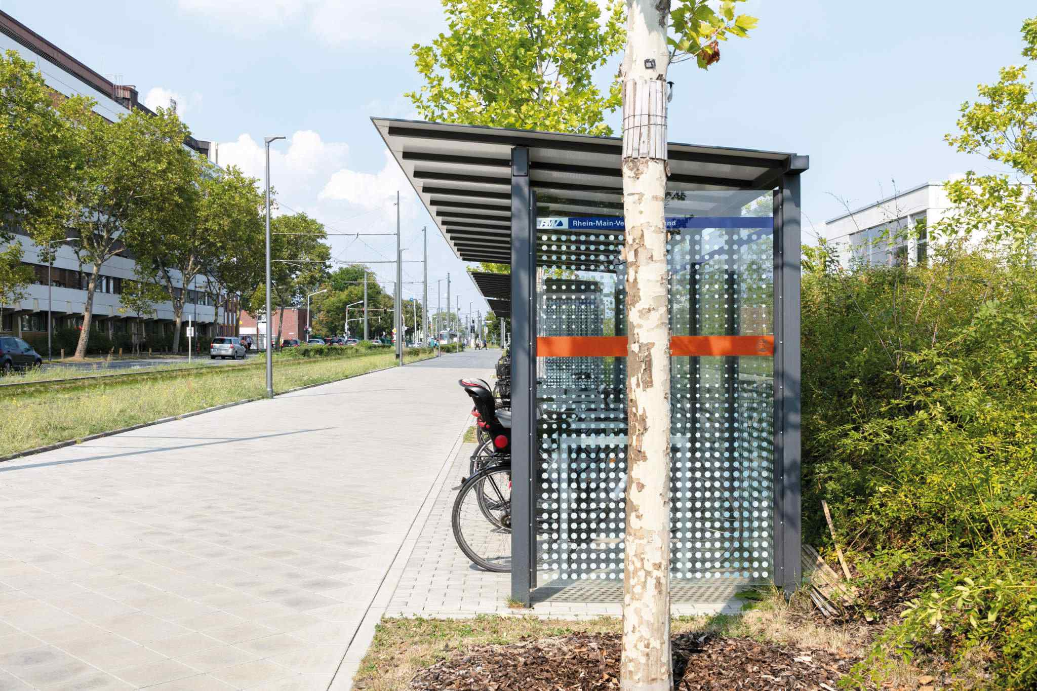 Fahrradüberdachungen - TRAMSTOP