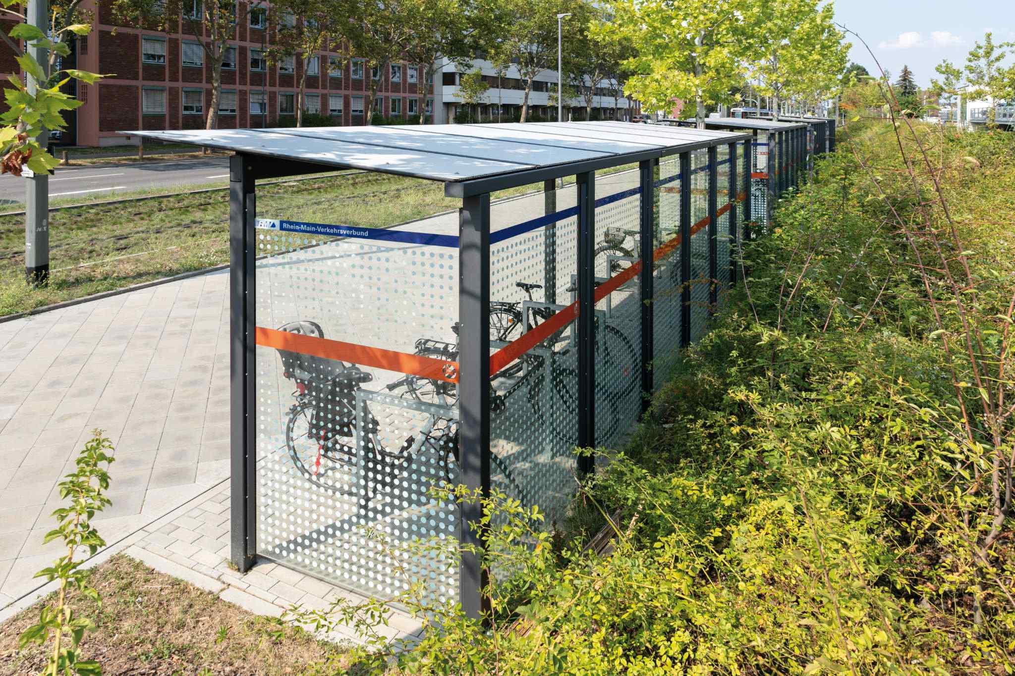 Fahrradüberdachungen - TRAMSTOP