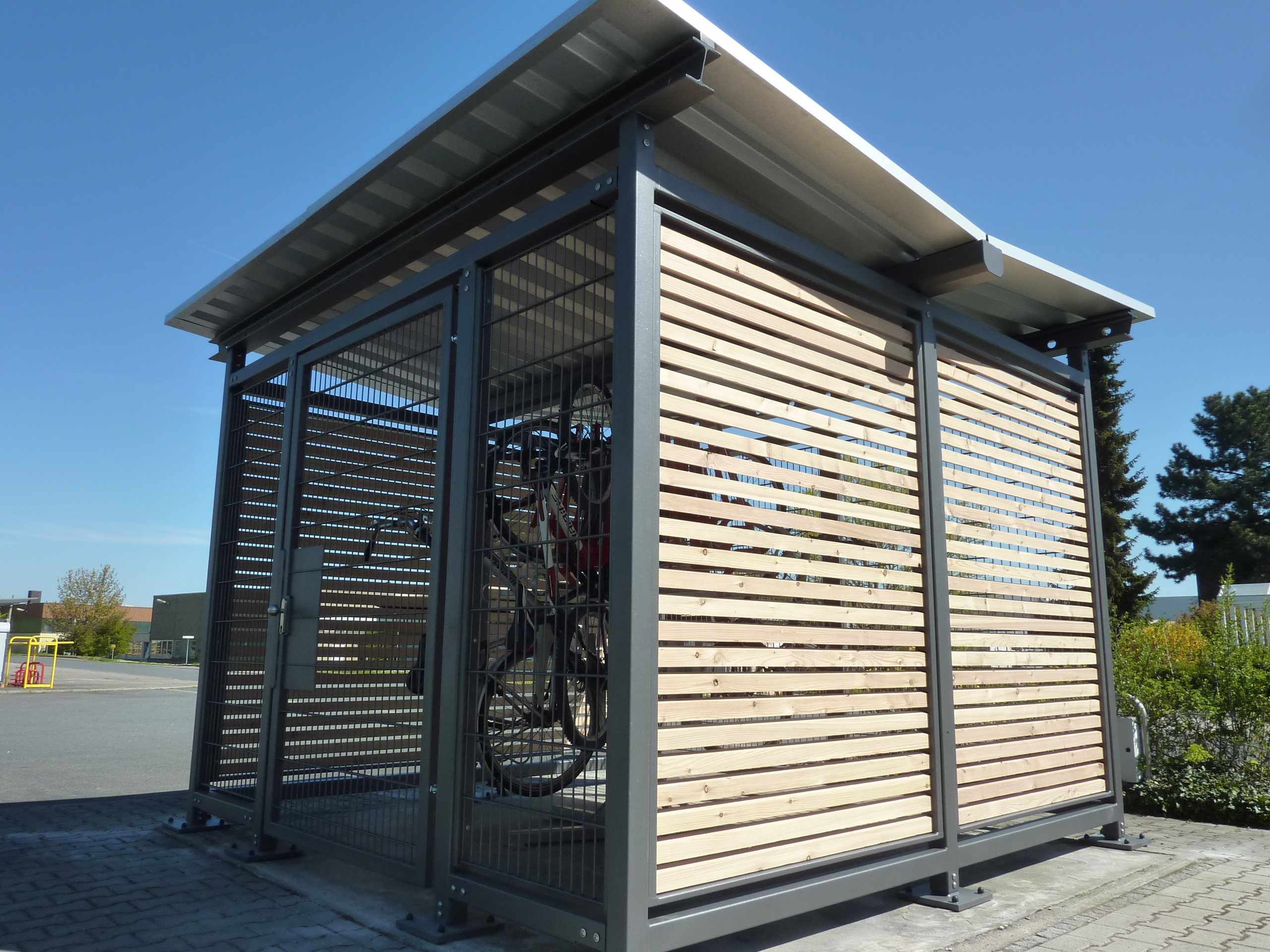 Fahrradeinhausung KOLLEKTIV Fahrradeinhausungen - KOLLEKTIV