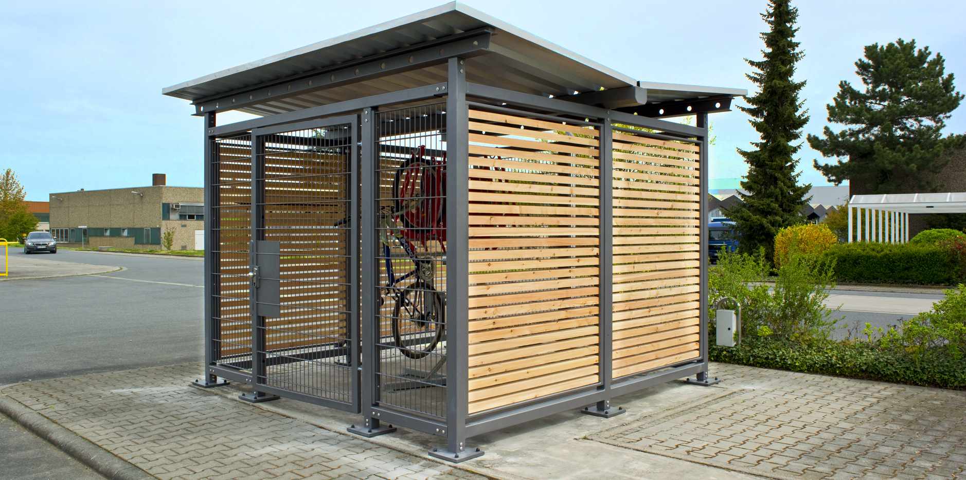 Fahrradeinhausung KOLLEKTIV Fahrradeinhausungen - KOLLEKTIV