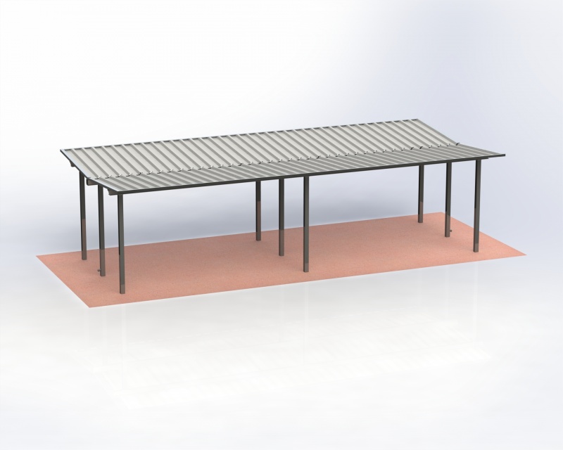 Freiflächenüberdachung SEDURA XXL Freiflächenüberdachungen - SEDURA XXL