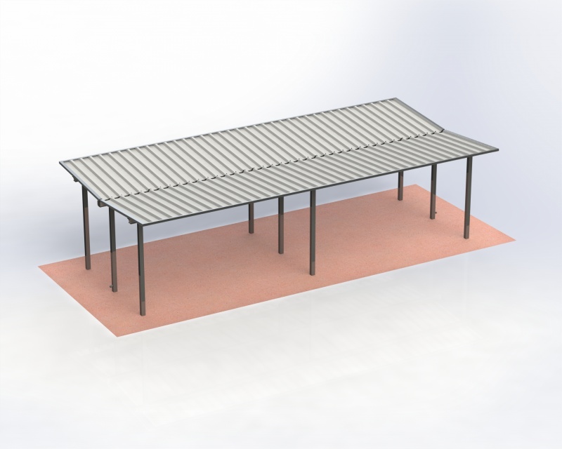 Freiflächenüberdachung SEDURA XXL Freiflächenüberdachungen - SEDURA XXL