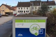Fahrradboxen & Fahrradgaragen - ARETUS mit Energiesäule