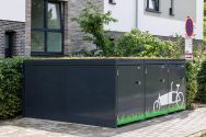 Fahrradboxen & Fahrradgaragen - ARETUS CARGO BIKE BOX