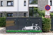 Fahrradboxen & Fahrradgaragen - ARETUS CARGO BIKE BOX