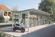 Fahrradüberdachungen - CREDO