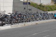 BETA-Fahrradständer-Familie - BETA-abgetreppt