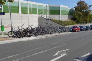 BETA-Fahrradständer-Familie - BETA-abgetreppt