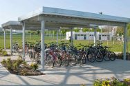 Fahrradüberdachungen - FLACH & GRÜN