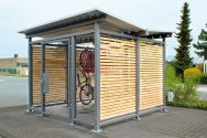 Fahrradüberdachung KADURA Fahrradeinhausungen - KADURA