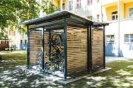 Fahrradüberdachung KADURA Fahrradeinhausungen - KADURA