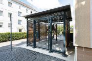 Fahrradüberdachung KADURA Fahrradeinhausungen - KADURA