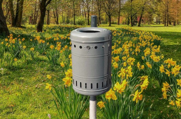 ENZO Abfallbehälter – Klassisches Design mit moderner Technik und hoher Widerstandsfähigkeit