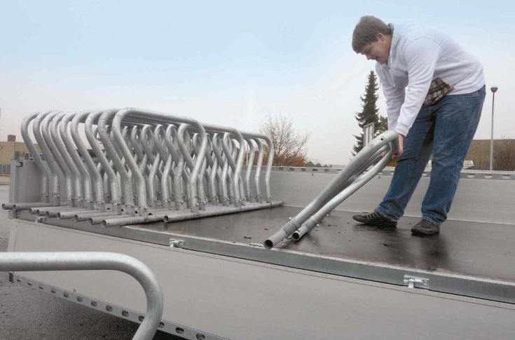 BETA-klappbar Fahrradanlehnbügel BETA-klappbar