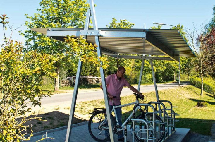MALLORCA Fahrradüberdachung – Einzigartiges Design mit robuster Bauweise und flexibler Nutzung