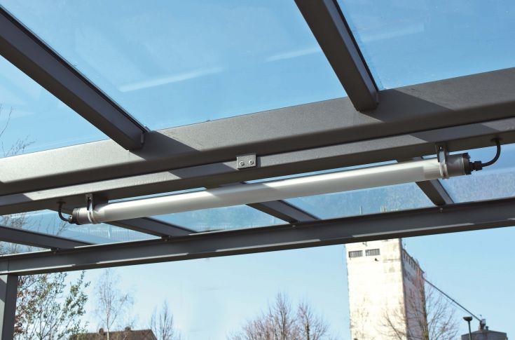 Rohrleuchte mit LED Bestückung Rohrleuchte mit LED Bestückung