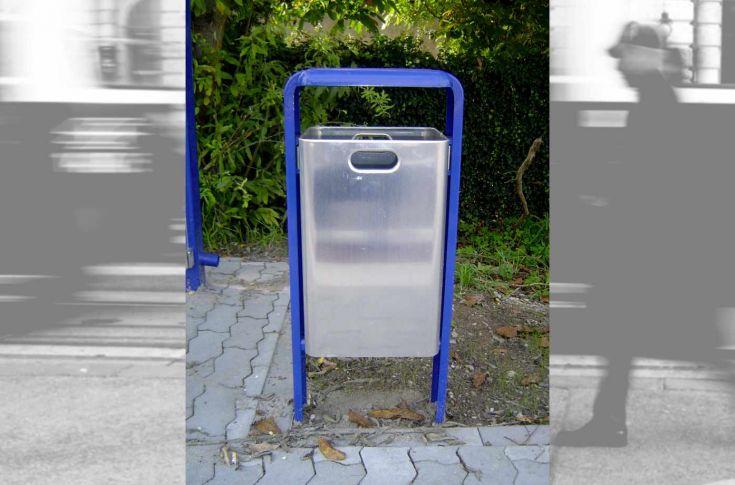 LORENZO LORENZO Abfallbehälter – Stilvolle und funktionale Lösung für den urbanen Raum