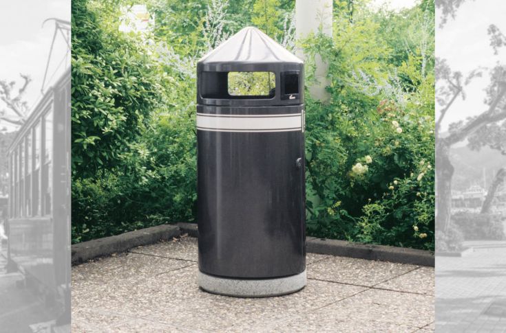 RONDO MONTE Abfallbehälter – Stabil, praktisch und ideal für stark genutzte Standorte
