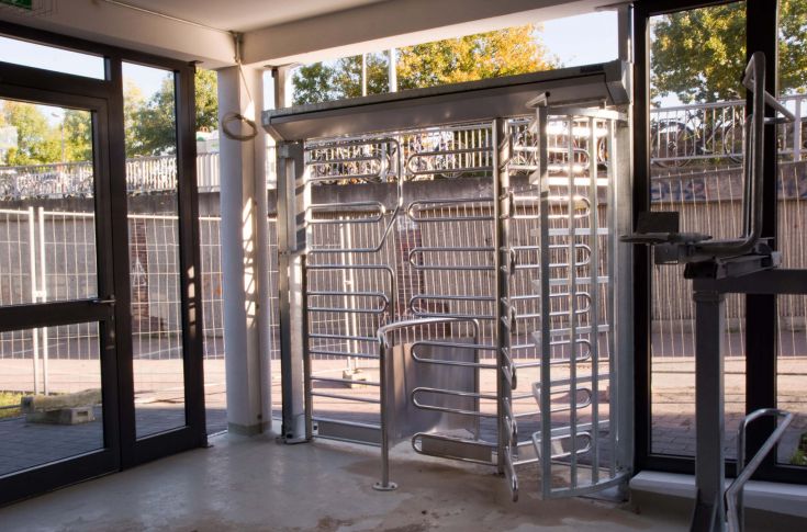 Fahrradeinhausung ZUGANGSKONTROLLEN