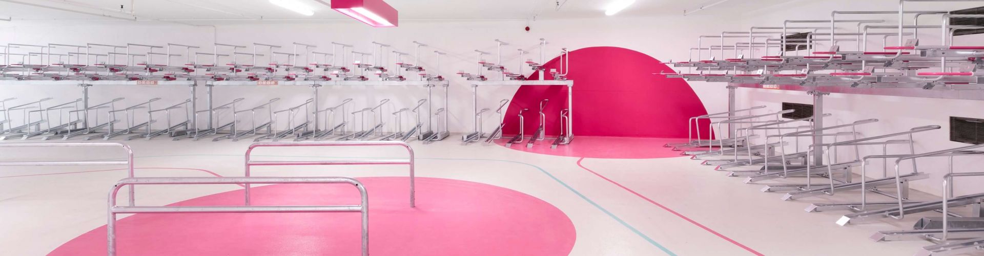 Fahrradparker Doppelstockparker Fahrradständer Fahrräder