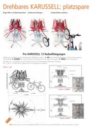 KARUSSELL Fahrradständer (LIFT, GAMMA, WEGA) Katalogauszug