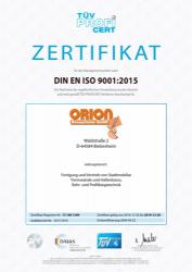 TÜV Zertifikat Managementsystem nach DIN EN ISO 9001:2008 (Deutsch, .pdf)