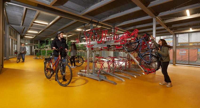 Fahrradparkhaus Mainz