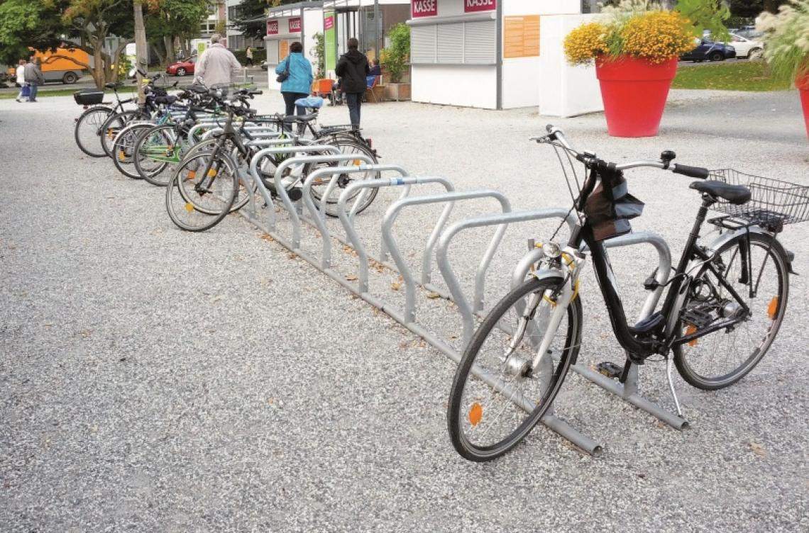 Transportabler Fahrradständer BETA-klappbar