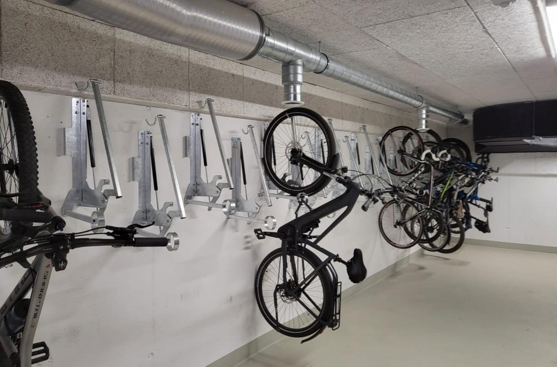 Lift Fahrradständer mit Öse